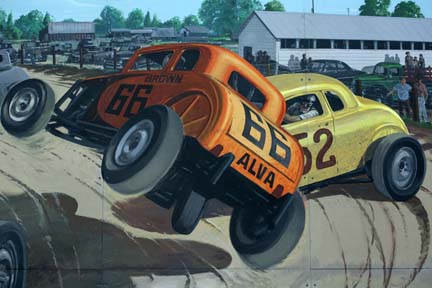 Alva Speedway detail